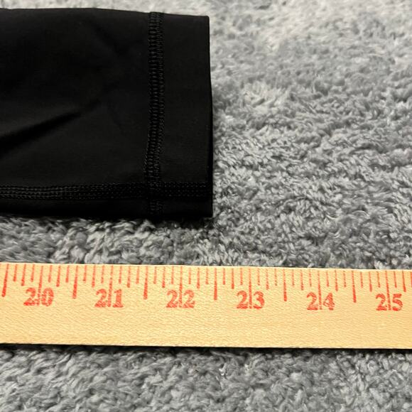 Lululemon Leggings Womens 4 Pace Rival Black Crop Pants Pockets X10416 22” - Picture 9 of 9